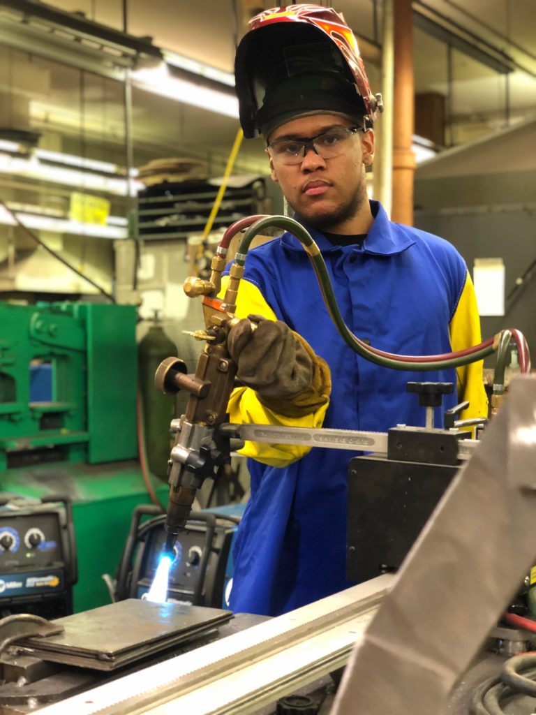 Welding Randolph Technical High School
