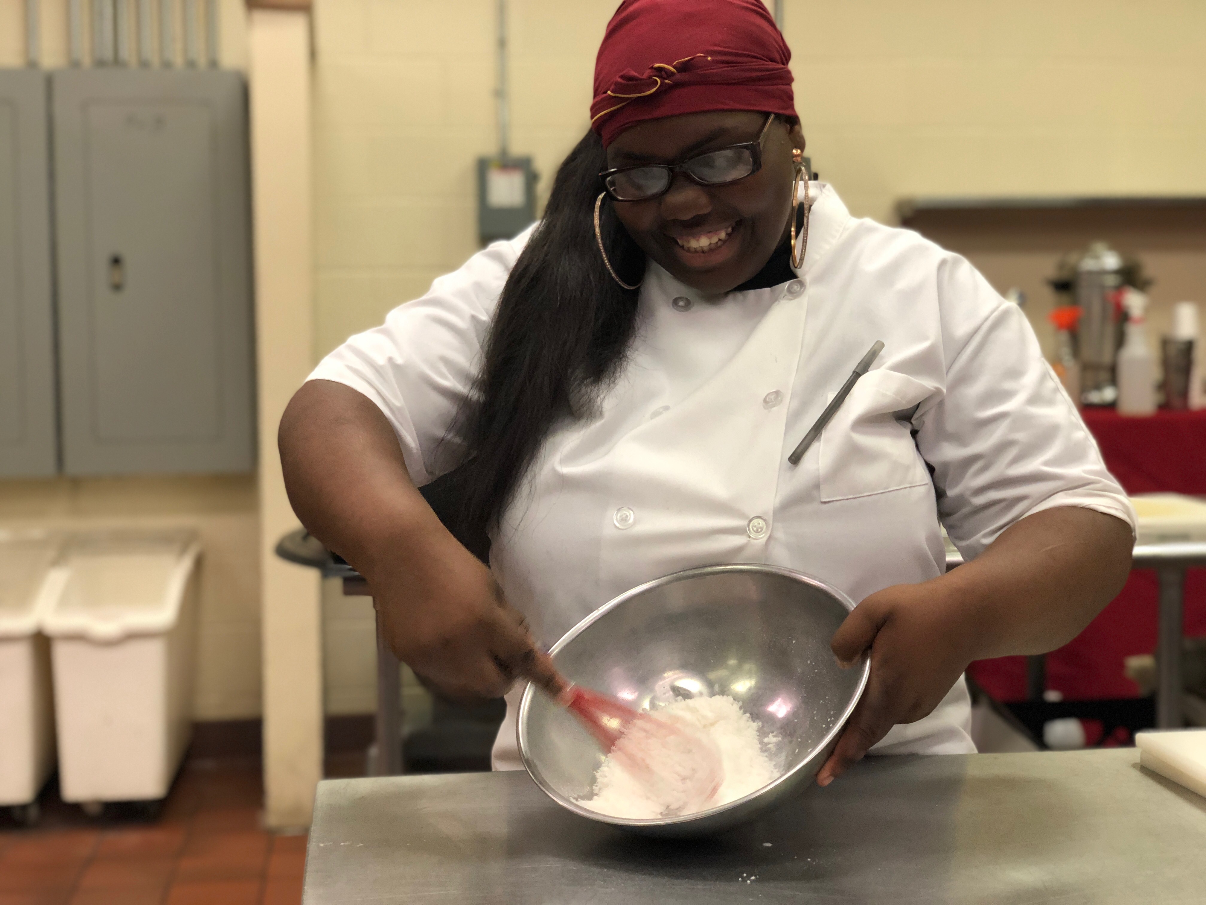 Students learn key culinary skills that will prepare them for success in the food industry.