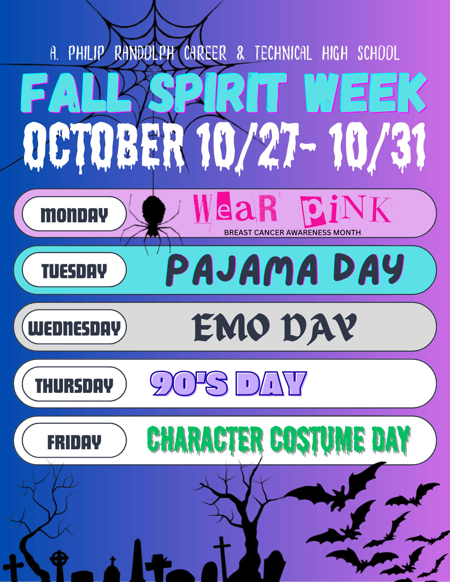 FALL SPIRIT WEEK copy